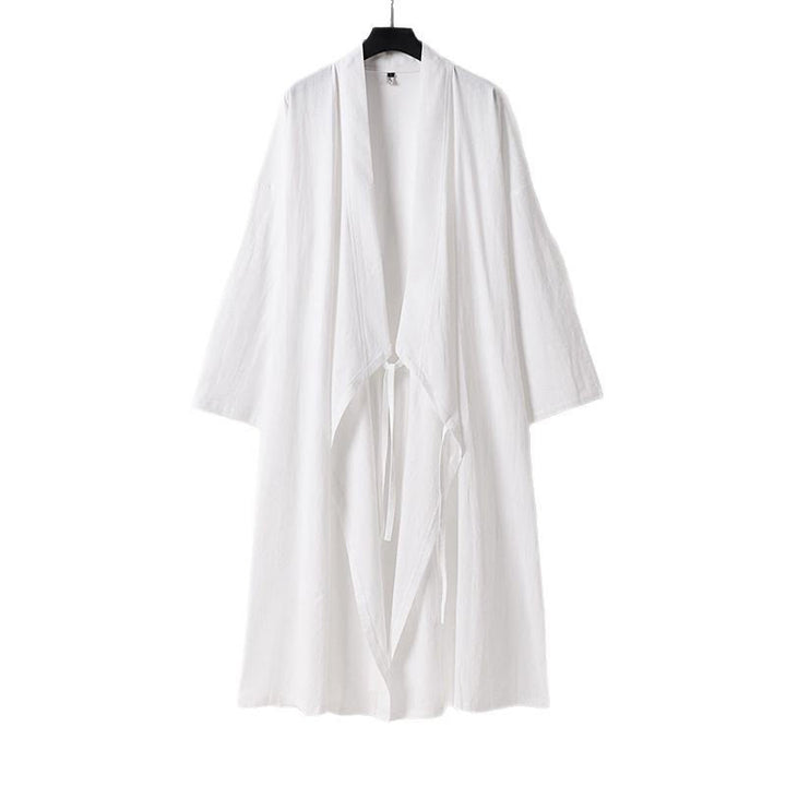 Buddha Stones Wudang Traditional Tai Chi Martial Arts Ceremony Long Sleeve Men's Taoist Long Robe - image 1