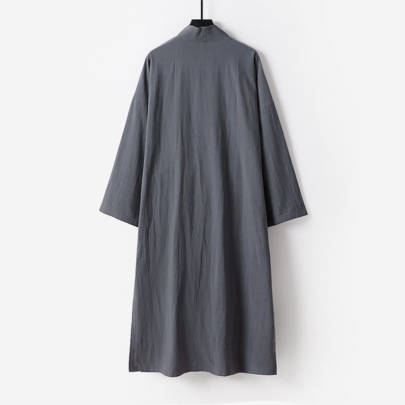 Buddha Stones Wudang Traditional Tai Chi Martial Arts Ceremony Long Sleeve Men's Taoist Long Robe - image 7