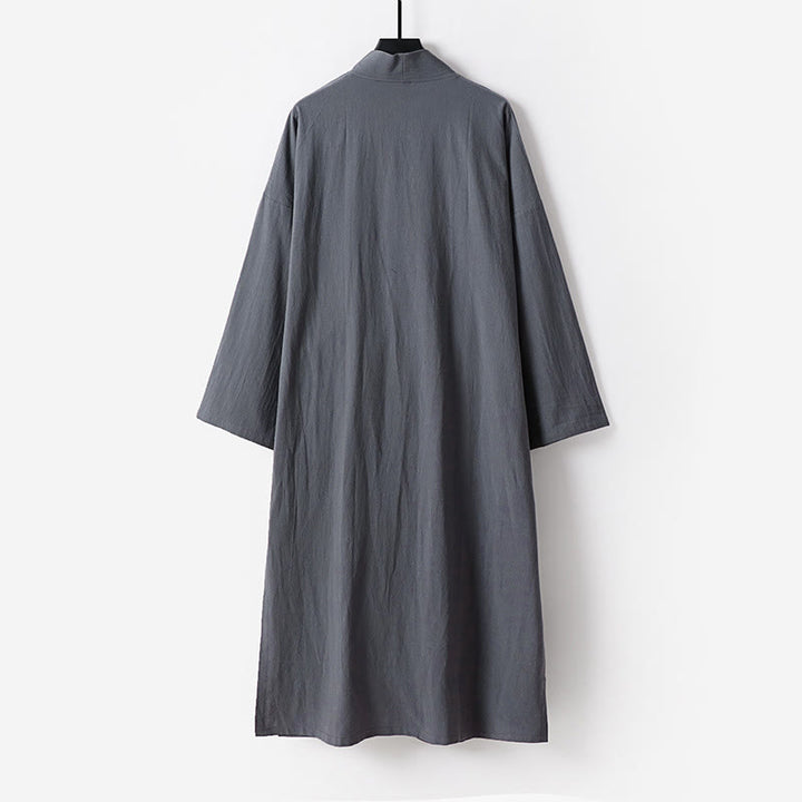 Buddha Stones Wudang Traditional Tai Chi Martial Arts Ceremony Long Sleeve Men's Taoist Long Robe - image 7