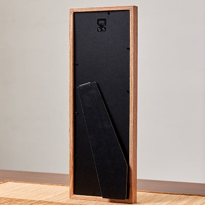 Buddha Stones Green Crystal Bagua Koi Fish Yin Yang Symbol Golden Ingot Photo Frame Ornament Home Decor - image 13