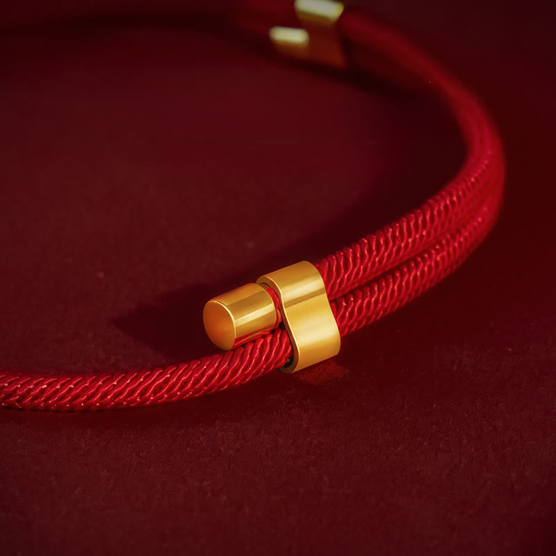Buddha Stones Red String Peach Wood Bead Protection Adjustable Cats Small Dogs Pet Collar - image 11