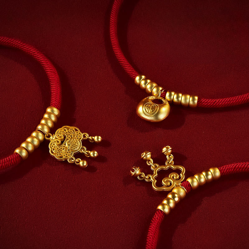 Buddha Stones Red String Peach Wood Bead Protection Adjustable Cats Small Dogs Pet Collar - image 12