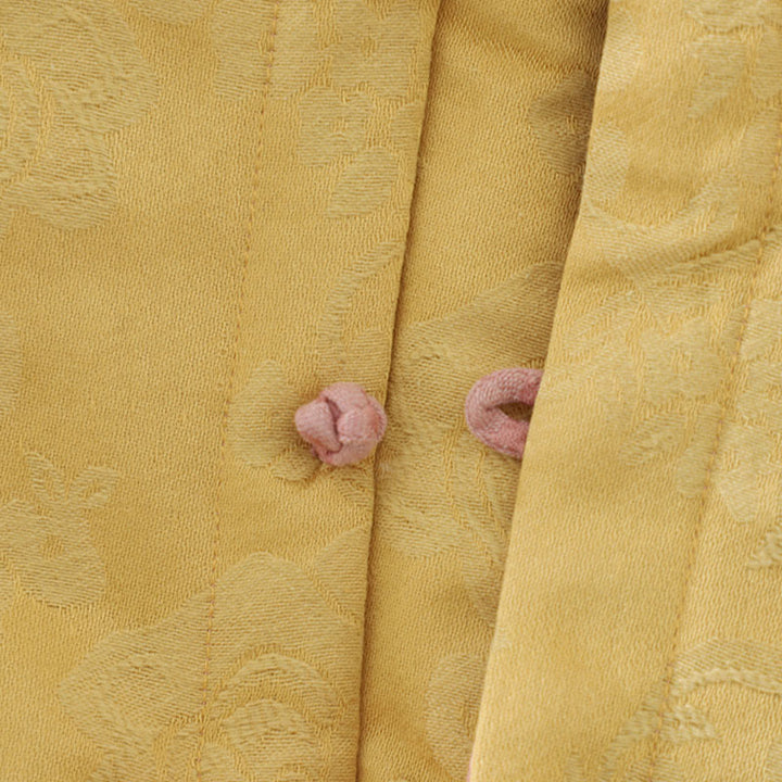 Buddha Stones Flower Pattern Frog-Button Women's Cotton Sleeveless Vest Waistcoat - image 18