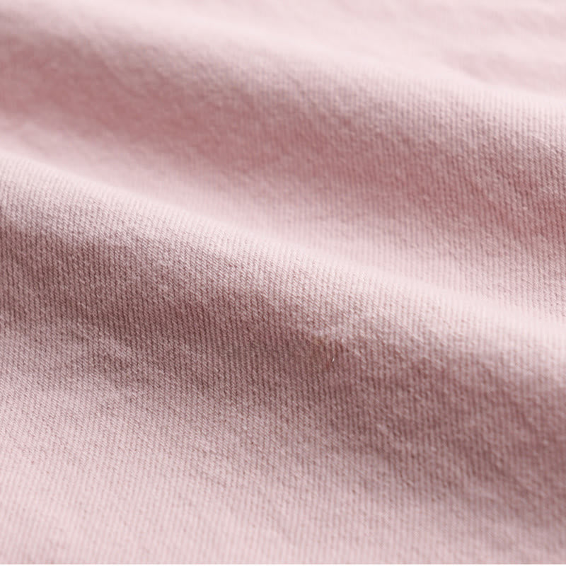 Buddha Stones Solid Buttons Down Decorative Pocket Men's Stand Collar Long Sleeve Cotton Shirt - image 8