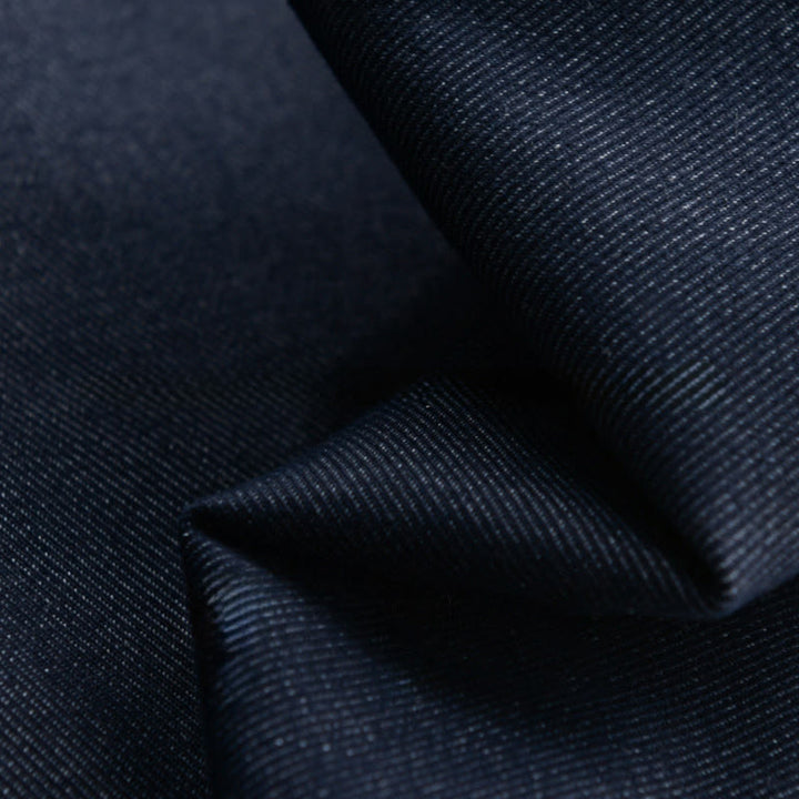 Buddha Stones Fall Solid Buttons Down Men's Stand Collar Long Sleeve Cotton Shirt - image 9