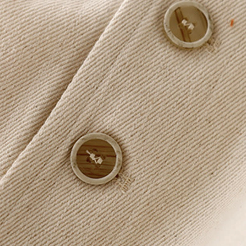 Buddha Stones Women's Plain Cotton Skirt With Pockets - image 12