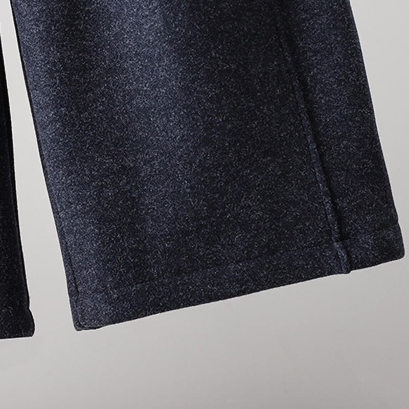 Buddha Stones Plain Cotton Lace-Up Design Thick Women's Pants With Pockets - image 13