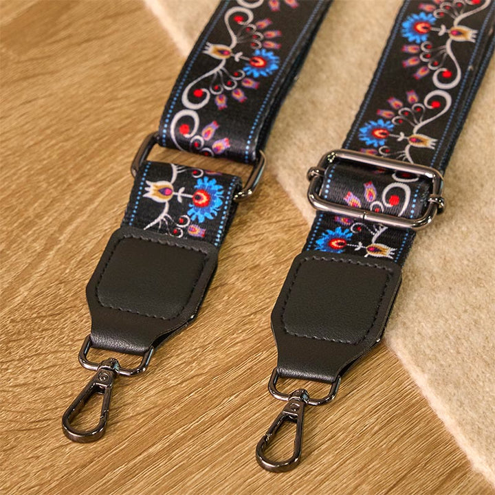 Buddha Stones Bohemian Morning Glory Flower Adjustable Handbags Crossbody Shoulder Bag Straps Replacement - image 4