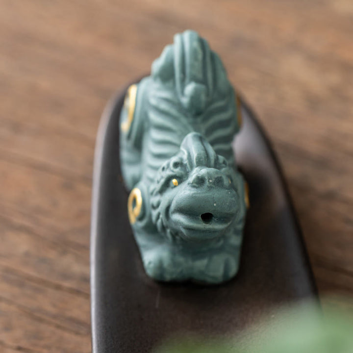 Buddha Stones Pixiu Wealth Home Decoration Incense Burner - image 13