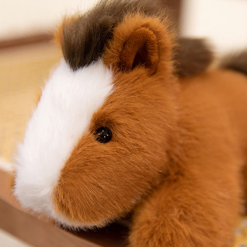 Buddha Stones Year Of The Horse Reclining Pose Design Plush Doll Desk Freedom Decoration - image 2