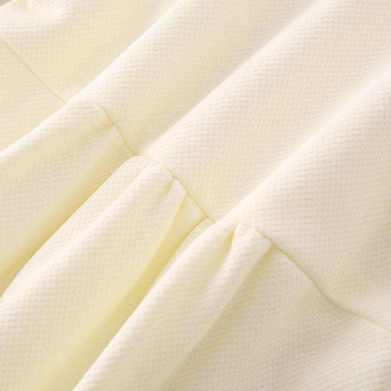 Buddha Stones Spring Fall Pavilion Design Baby Girl Cotton Long Sleeve One-pieces Rompers - image 7