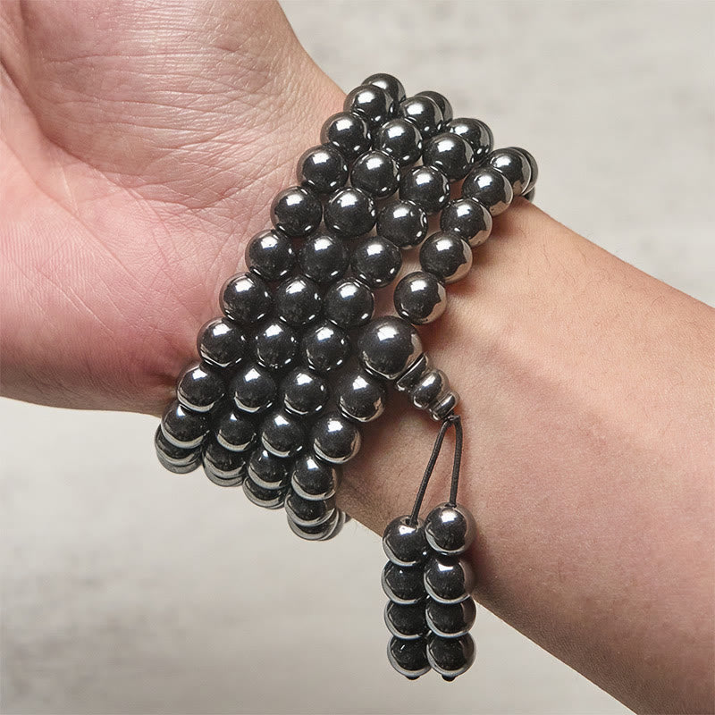 Buddha Stones 108 Beads Terahertz Focus Clarity Mala - image 3