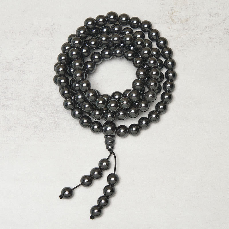 Buddha Stones 108 Beads Terahertz Focus Clarity Mala - image 1