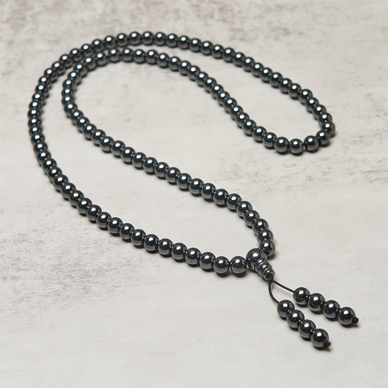 Buddha Stones 108 Beads Terahertz Focus Clarity Mala - image 2