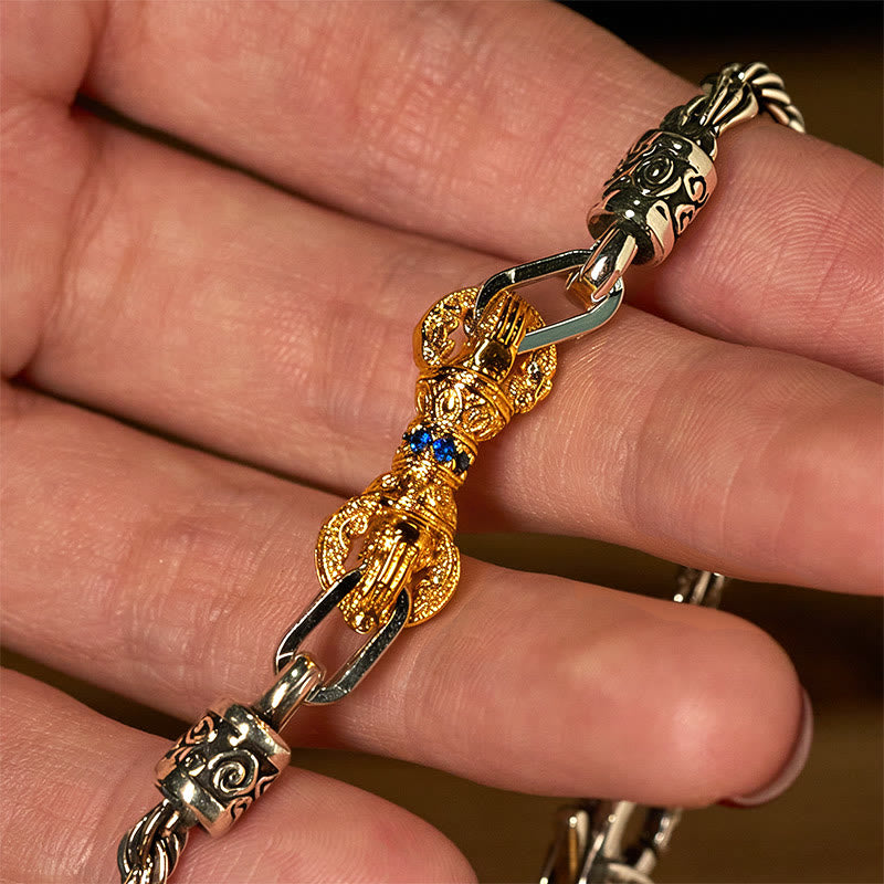 Buddha Stones Copper Balance Luck Bracelet - image 4