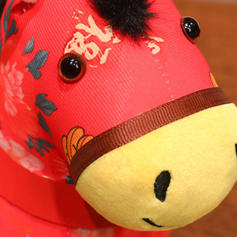 Buddha Stones Year Of The Horse Red String Chinese Knotting Hanging Decoration - image 9