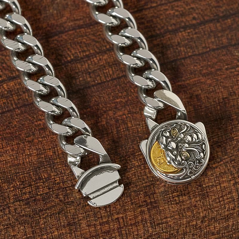 Buddha Stones Copper PiXiu Wealth Luck Bracelet - image 2