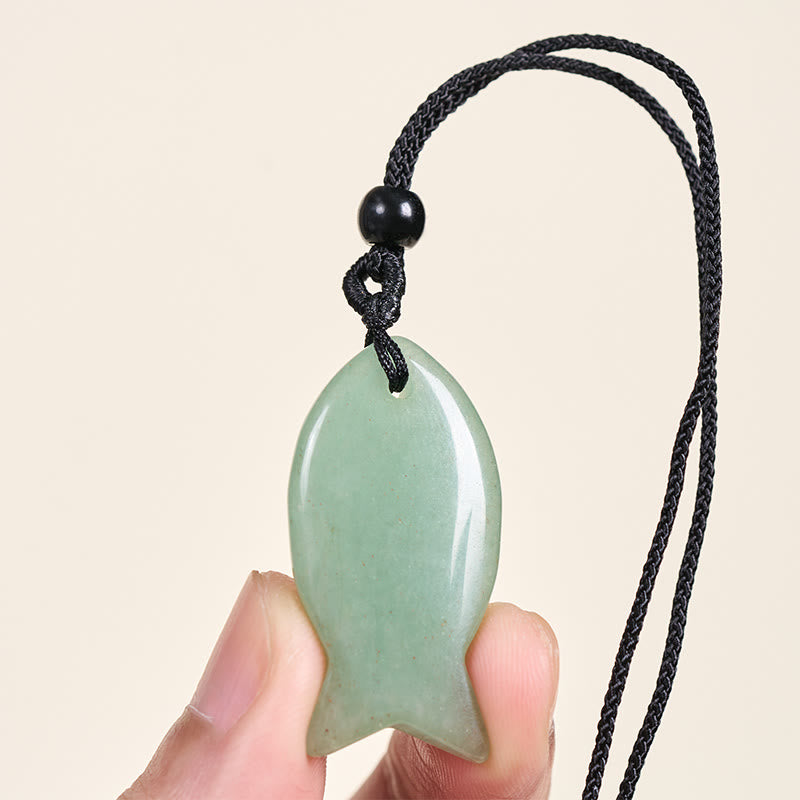 Buddha Stones Koi Fish Pink Crystal Indian Agate Amethyst Topaz Red Jasper Success Warmth Necklace Pendant - image 44