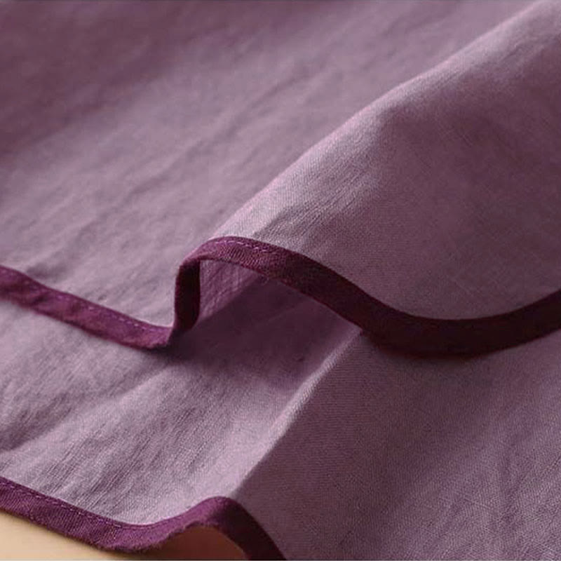 Buddha Stones Retro Flower Embroidery Design Long Sleeve Women's Shirt - image 18