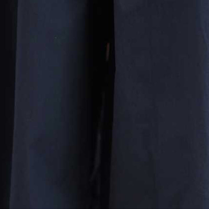 Buddha Stones Darkblue Plain Lace-up Design Women's Wide Leg Elastic Waist Pants With Pockets - image 12