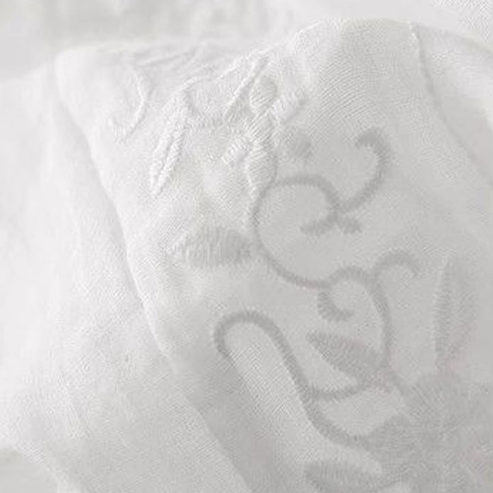 Buddha Stones Side Embroidery Design Women's 7-8 Length Wide Leg Pants With Pockets - image 11