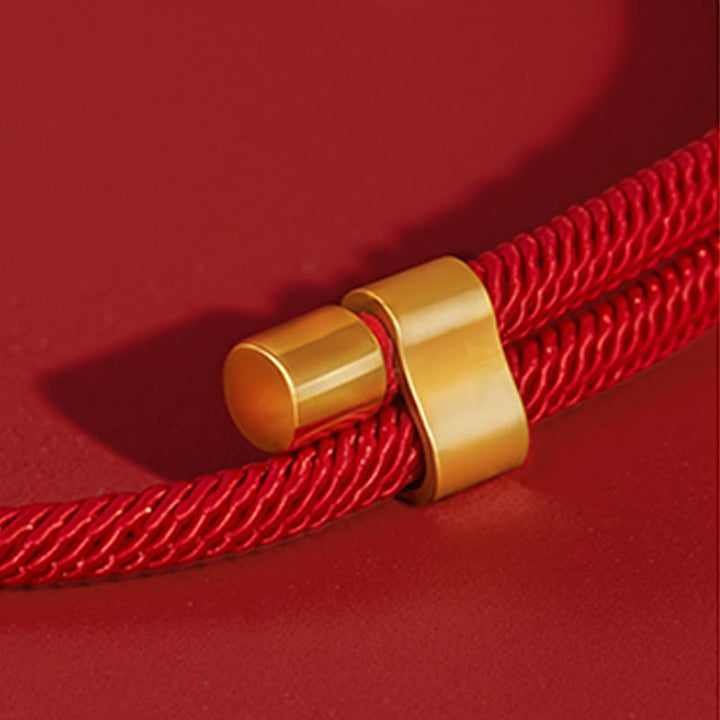 Buddha Stones Red String Bead Compass Gourd Protection Adjustable Cats Dogs Pet Collar - image 18