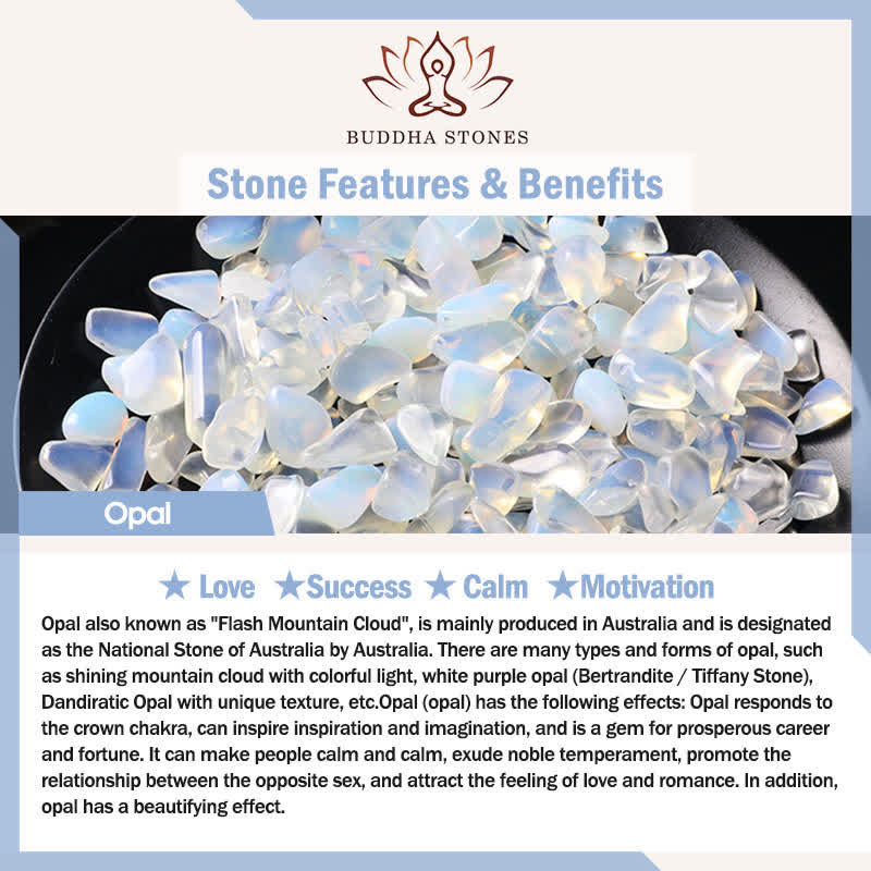 Buddha Stones Heart Worry Stone Opal Rose Quartz Motivation Crystal Decor 4*4*0.7cm - image 2