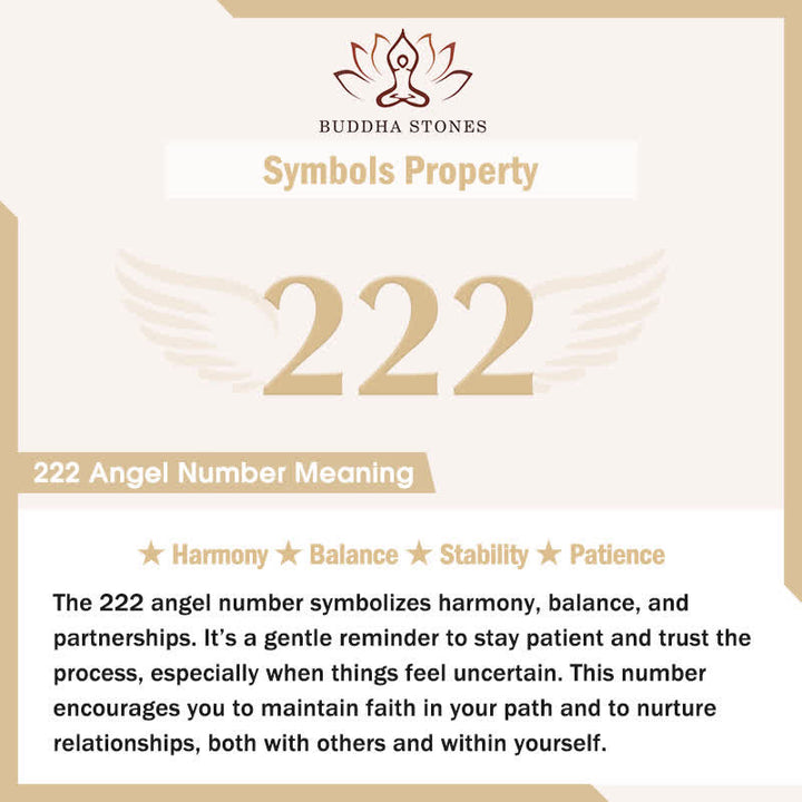 Buddha Stones 2Pcs Frosted Stone Tiger Eye 333 222 111 11:11 444 Angel Number Cure Bracelet - image 8