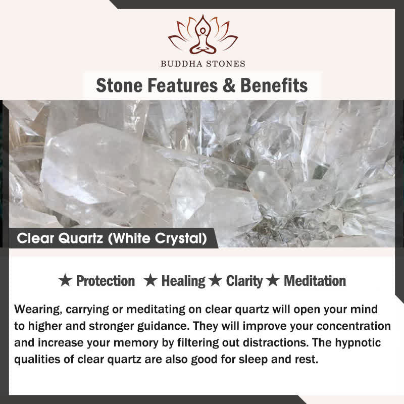Buddha Stones Natural Rose Quartz Green Aventurine Round Crystal Healing Necklace - image 15