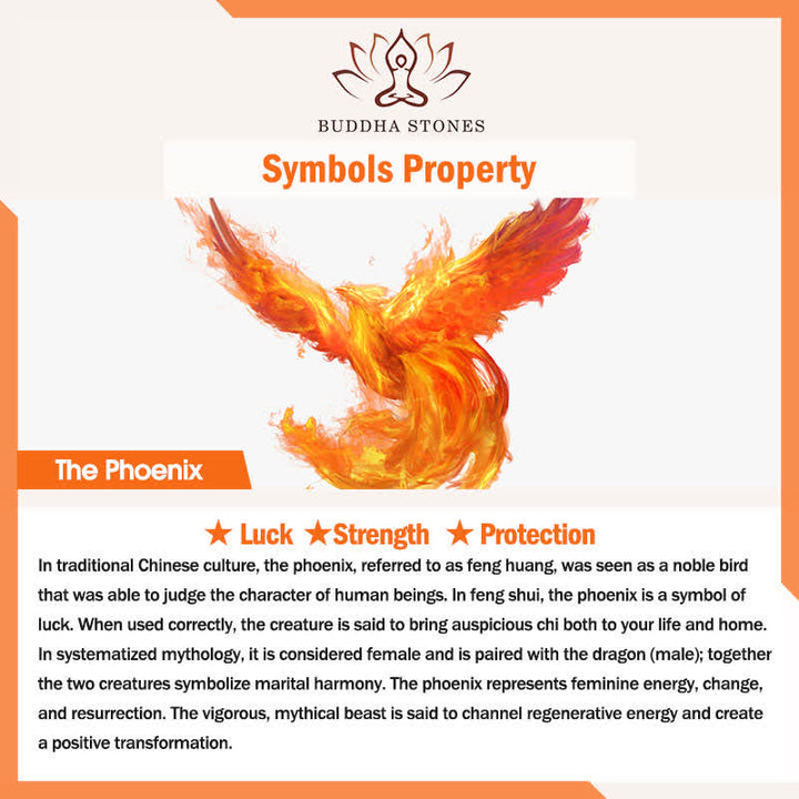 Buddha Stones Peach Wood Dragon Phoenix Strength Round Incense Burner - image 5