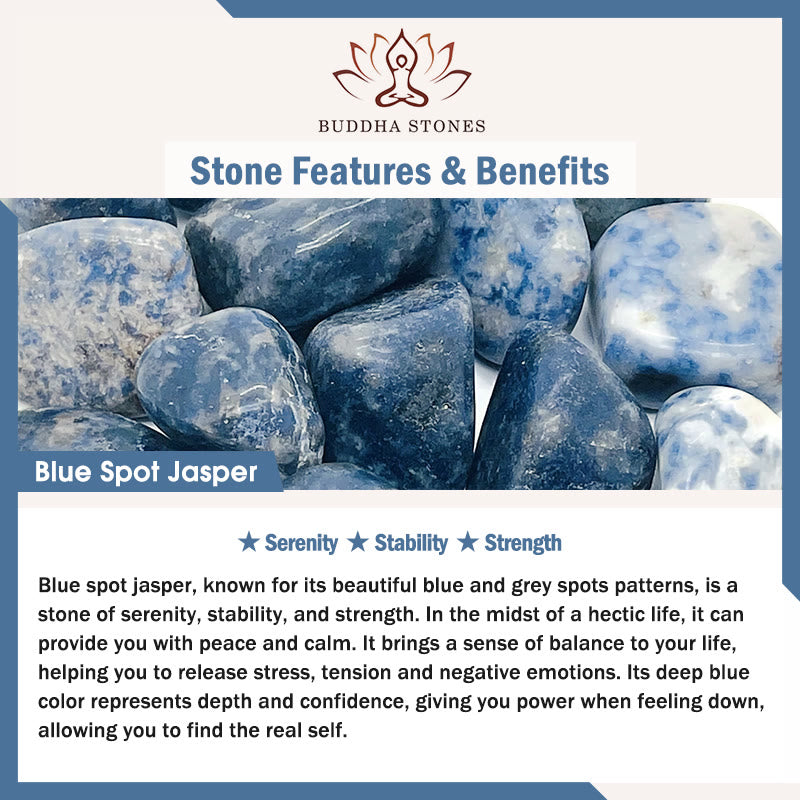 Buddha Stones Red Agate Unakite Blue Spot Jasper Confidence Drop Earrings - image 7