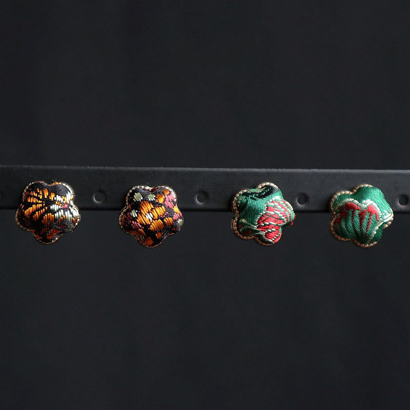 Buddha Stones Song Brocade Flower Balance Earrings - image 4
