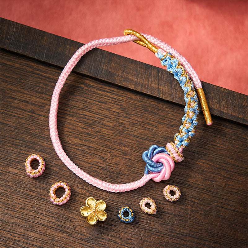 Buddha Stones Mandala Braided Rope Confidence Bracelet - image 30
