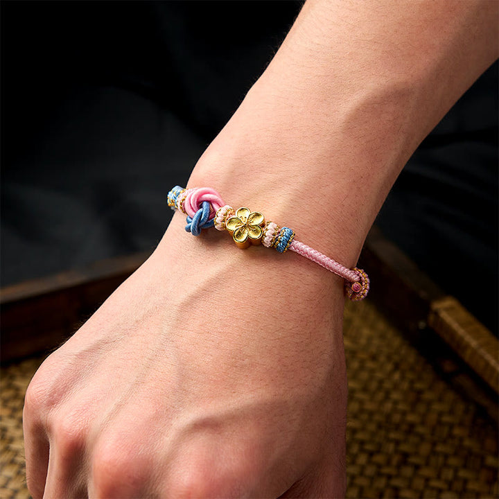 Buddha Stones Mandala Braided Rope Confidence Bracelet - image 31