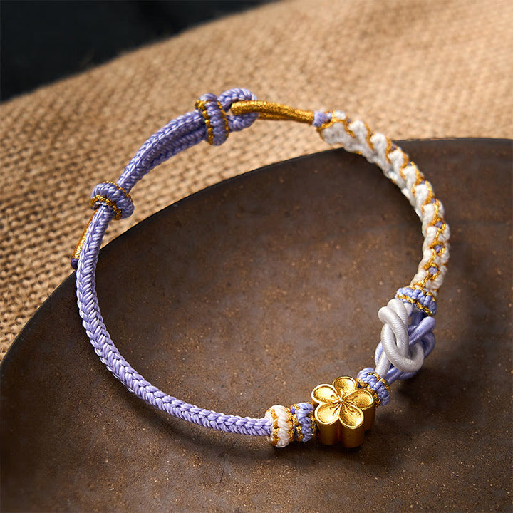 Buddha Stones Mandala Braided Rope Confidence Bracelet - image 20