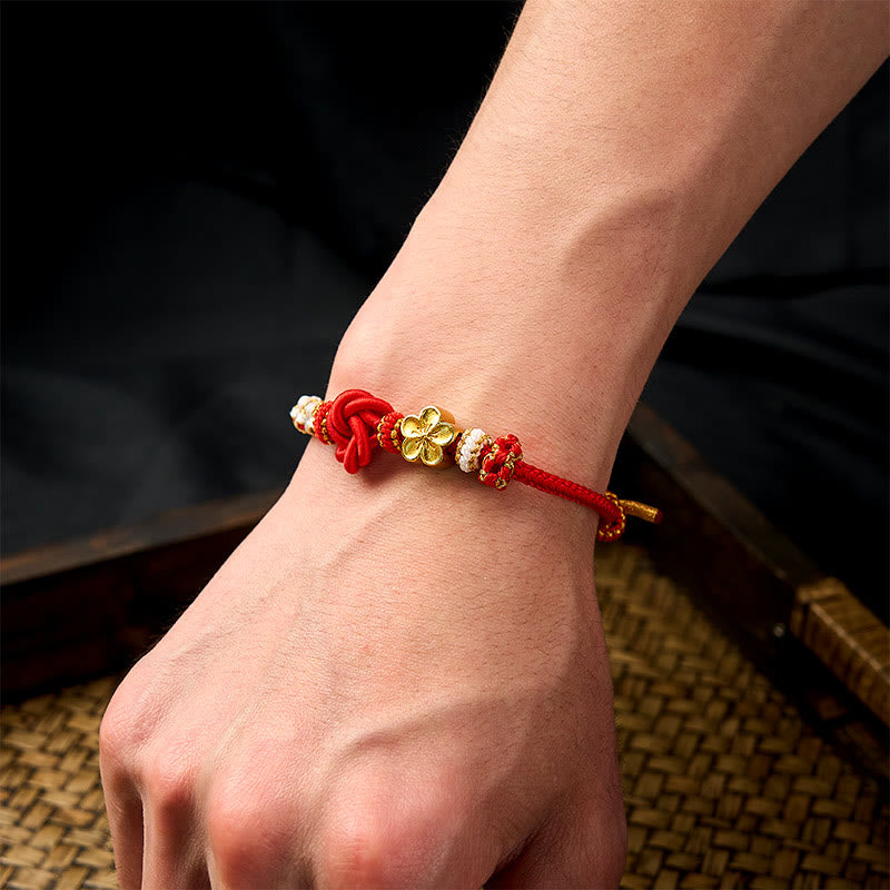 Buddha Stones Mandala Braided Rope Confidence Bracelet - image 6