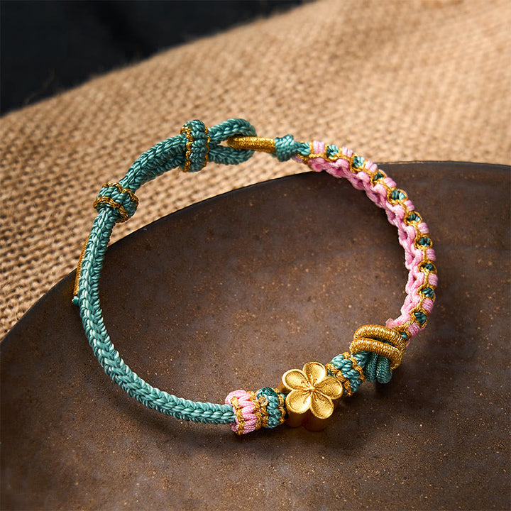 Buddha Stones Braided Rope Knot Adjustable Bracelet - image 14