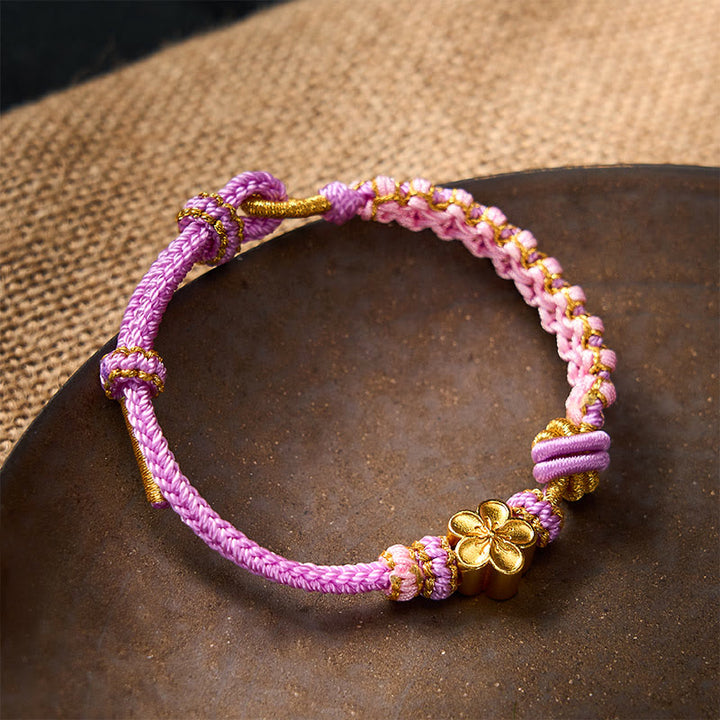 Buddha Stones Braided Rope Knot Adjustable Bracelet - image 28