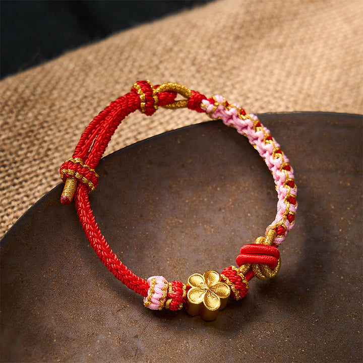 Buddha Stones Braided Rope Knot Adjustable Bracelet - image 2