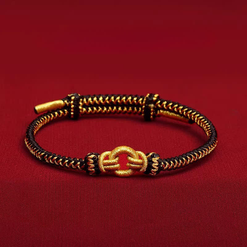 Buddha Stones Red String Chinese Zodiac Luck Braided Knot Bracelet - Rooster - Wrist Circumference: 14–20 cm - image 16