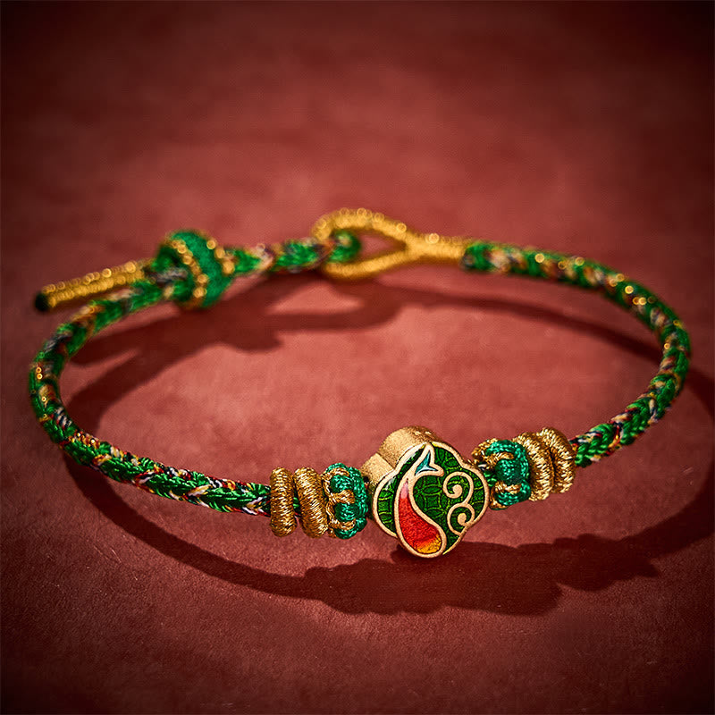 Buddha Stones Hand-Woven String Koi Fish Success Rope Bracelet - image 11