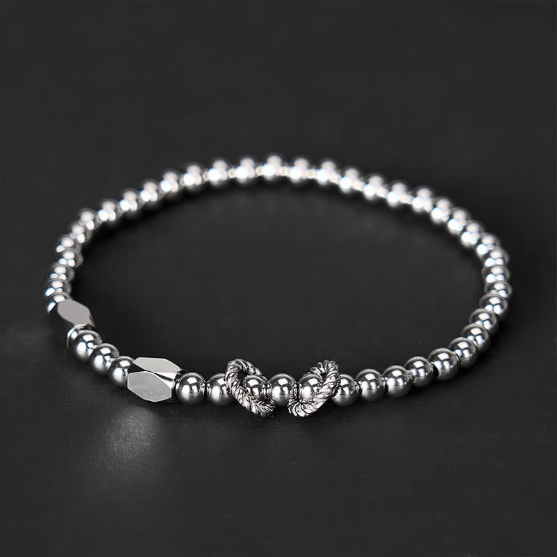Buddha Stones Wealth Self Care Copper Brass Beads Design Couple Bracelet - Stainless Steel - 20-21cm - image 11