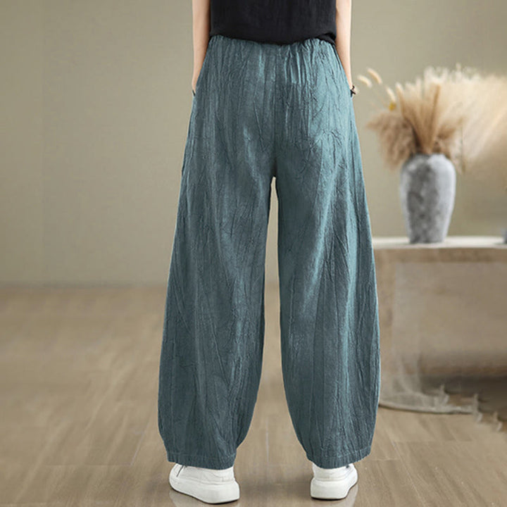 Buddha Stones Casual Plain Women'sHarem Pants With Pockets - image 16