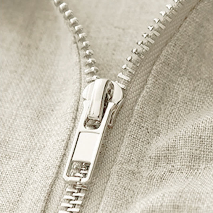 Buddha Stones Summer Casual Minimalist Drawstring Solid Women's Long Sleeve Shirts With Pocket - image 7