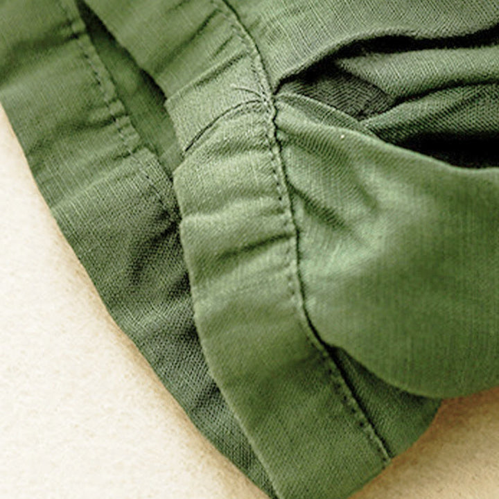 Buddha Stones Summer Elastic Waist Women's Capri Cropped Harem Pants With Pockets - image 30