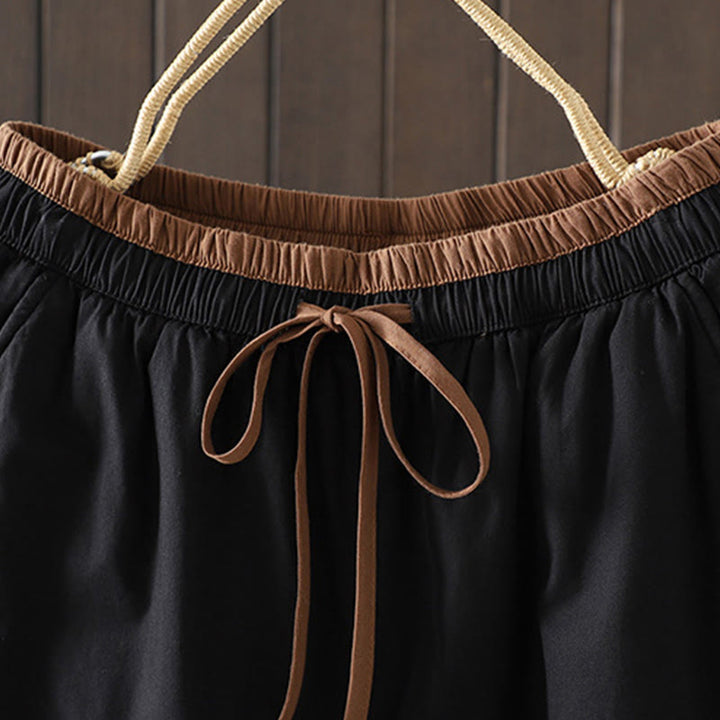 Buddha Stones Plain Women's Harem Thermal Pants With Pockets - image 2