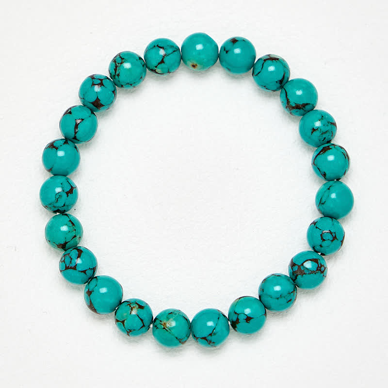 Buddha Stones Turquoise Beads Protection Bracelet - image 3