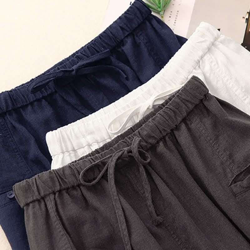 Buddha Stones Drawstring A-line Elastic Waist Women's Skirt - image 20