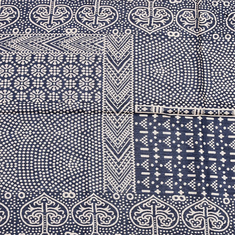Buddha Stones Fall Winter Geometric Paisley Tassel Reversible Cozy Men's Scarf - image 6