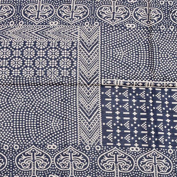 Buddha Stones Fall Winter Geometric Paisley Tassel Reversible Cozy Men's Scarf - image 6